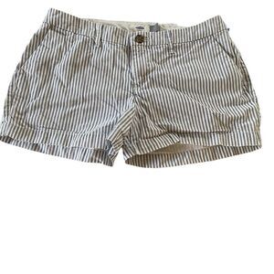 Old Navy Gray Striped Shorts Sz 4